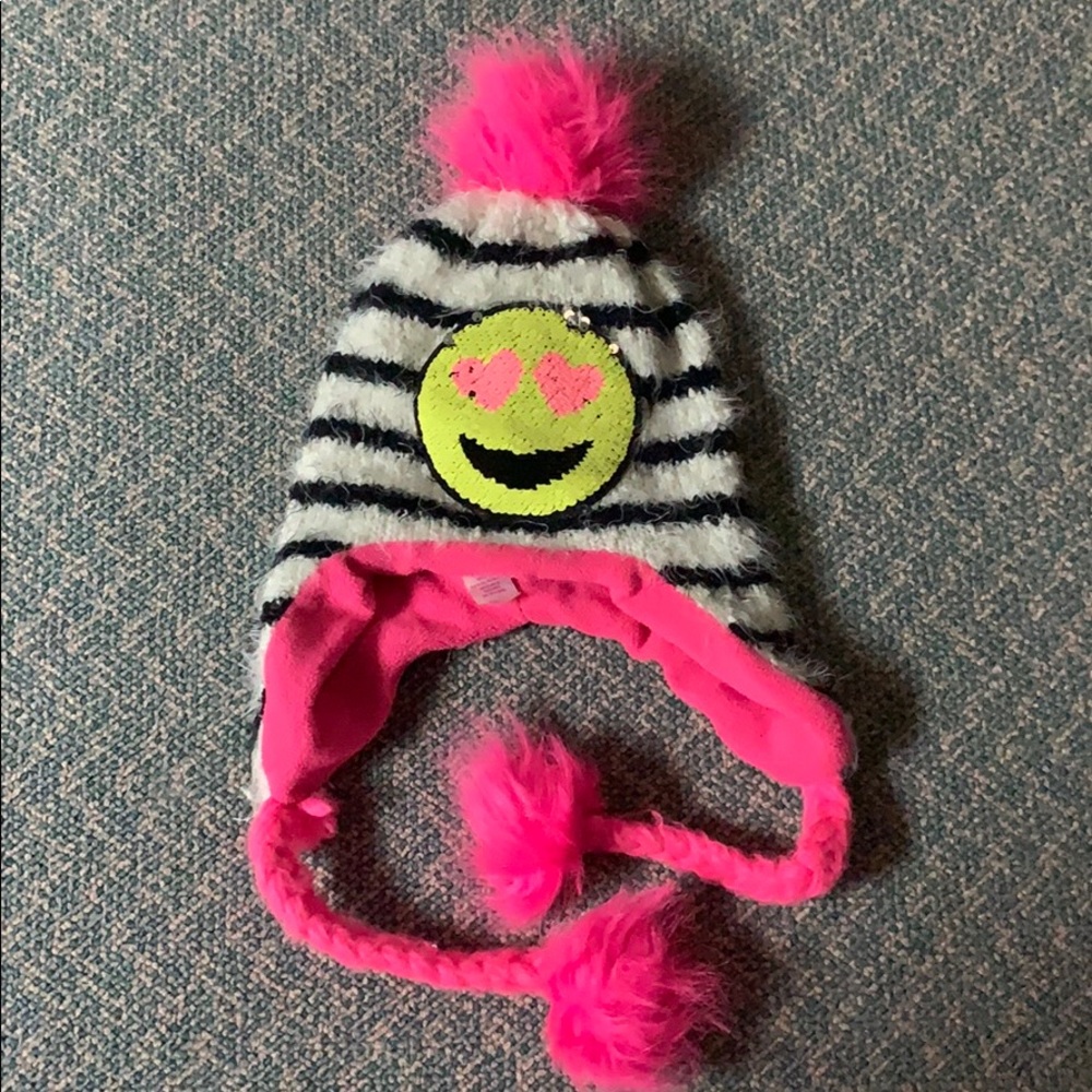 Justice Girls Snowball Winter Hat